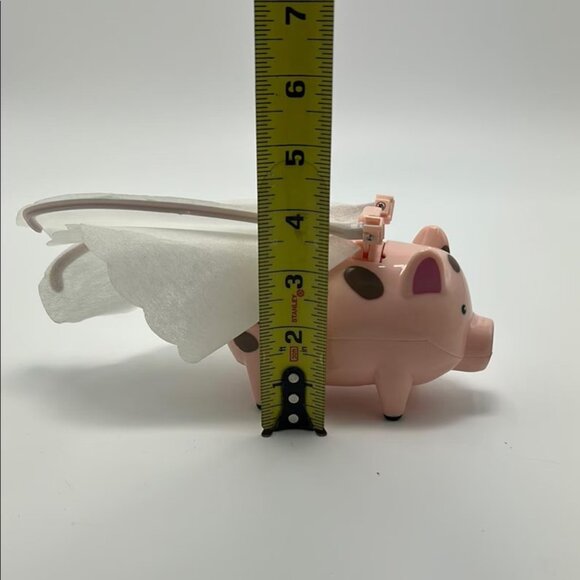 Vintage Flying Pig Toy Battery Operated Pink used - Picture 11 of 13
